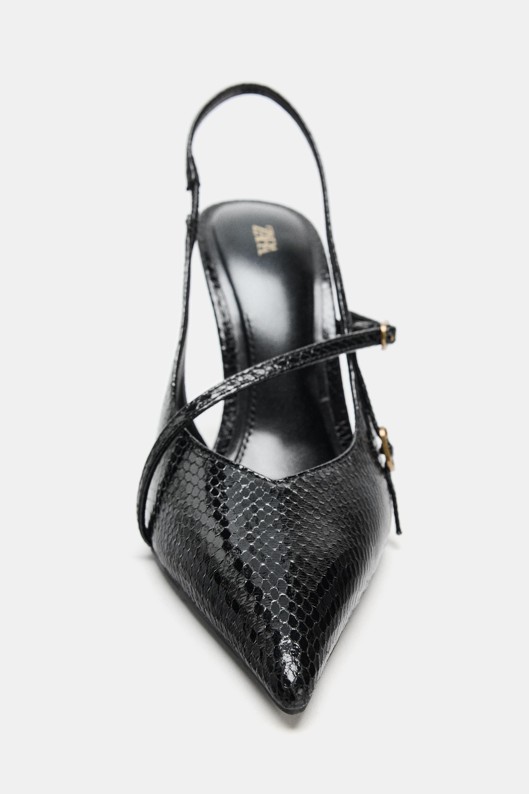 STRAPPY BUCKLED HEELS